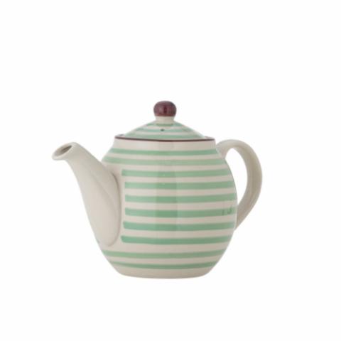 Patrizia Teapot, Green, Stoneware