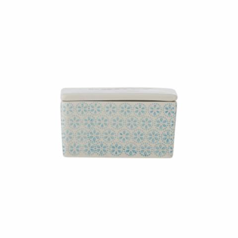 Patrizia Smørboks, Blå, Stentøj