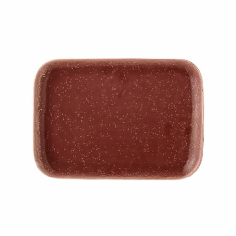Joëlle Serving Plate, Brown, Stoneware