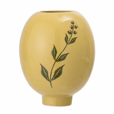 Kwean Vase, Yellow, Stoneware