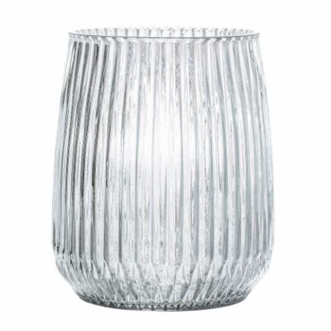 Sambika Vase, Clear, Glass