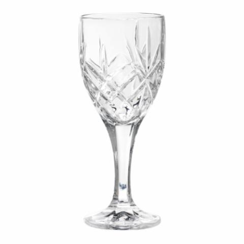 Sif Wine Glass, Clear, Glass