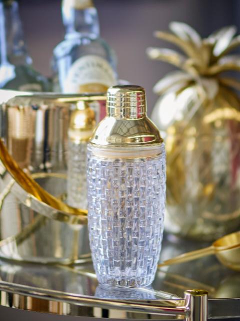 Cocktail Shaker, Clear, Glass