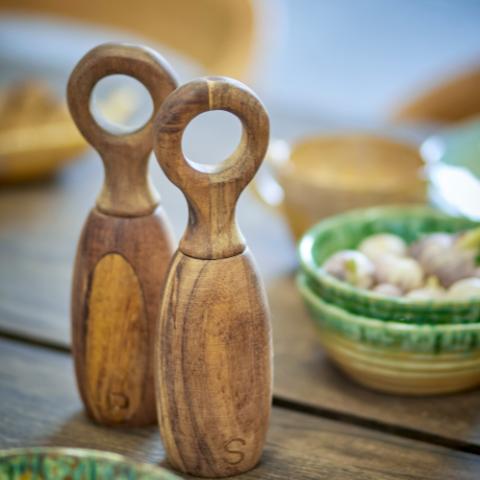 Martim Salt & Pepper Mill, Marron, Acacia