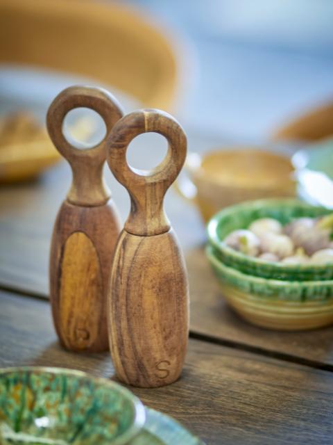 Martim Salt & Pepper Mill, Brown, Acacia