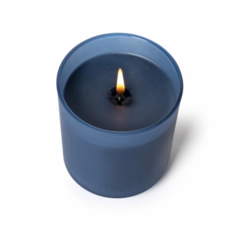 Citrus Crush Box Glass Candle, Blau,