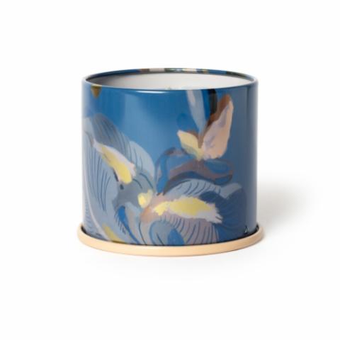 Citrus Crush Vanity Tin Candle, Blue,