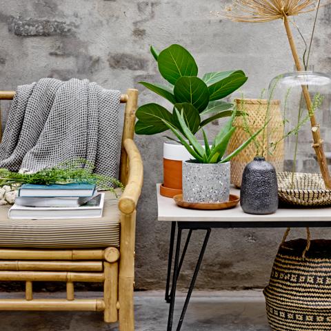 Mundo Table basse, Gris, Fibrociment