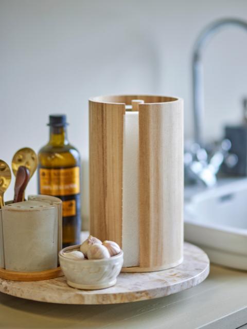 Celian Kitchen Paper Stand, Nature, Paulownia