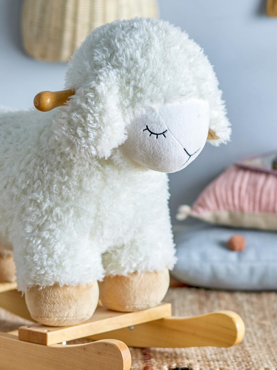 Mouton à Bascule - Noir et blanc Mouton à Bascule - Noir et blanc