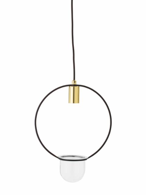 Caralina Pendant Lamp, Gold, Metal
