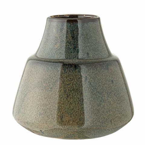 Berna Vase, Green, Stoneware