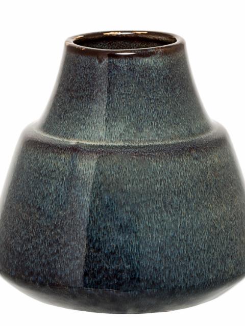 Berna Vase, Green, Stoneware