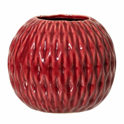 Vase, Red, Stoneware