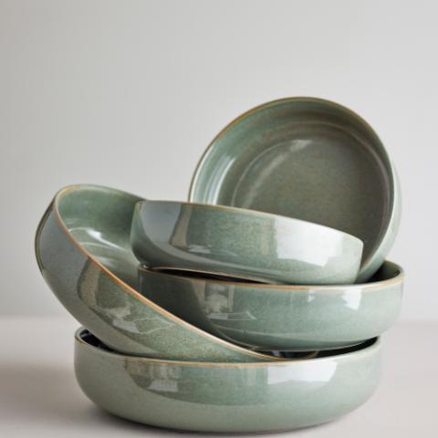 Pixie Bol, Verte, Grès