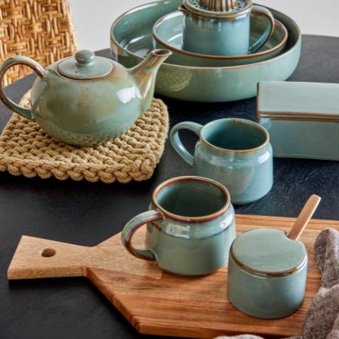 Pixie Bol, Verte, Grès