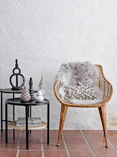 Amira Lounge Chair, Nature, Rattan