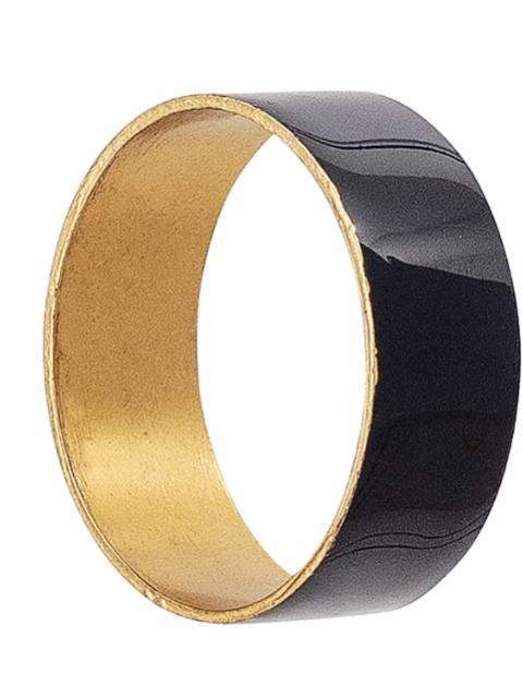 Sanjo Napkin Ring, Blue, Metal