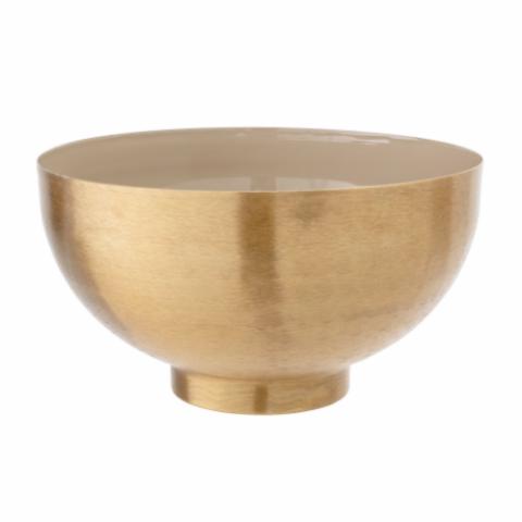 Ferdinan Bowl, Brown, Metal