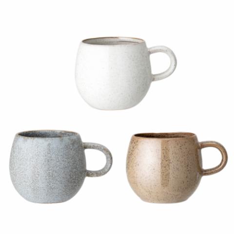 Addison Mug, Grey, Stoneware