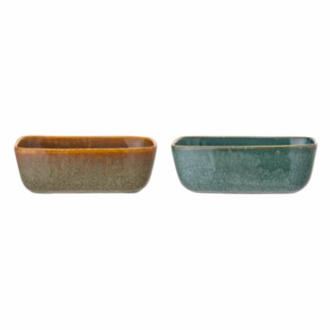 Aime Bowl, Green, Stoneware