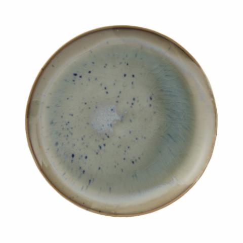 Heather Plate, Green, Stoneware