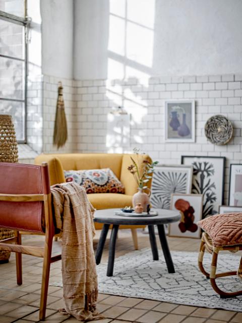 Elliot Lounge Chair, Orange, Polyester