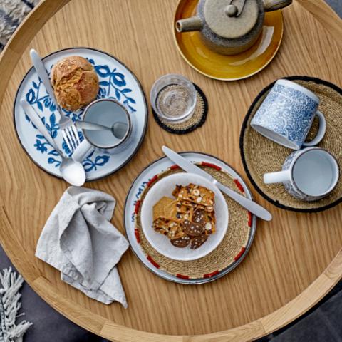 Molly Mug, Blue, Grès