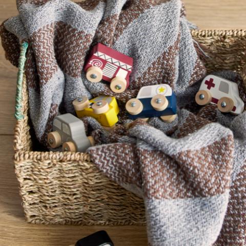 Avin Petite voiture, Multicolore, FSC®100%, MDF