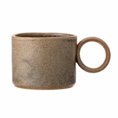 Thea Mug, Brown, Stoneware