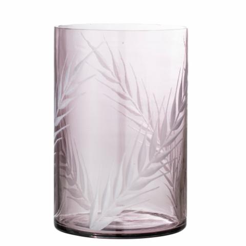 Gabina Vase, Purple, Glass