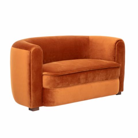 Malala Sofa, Orange, Polyester