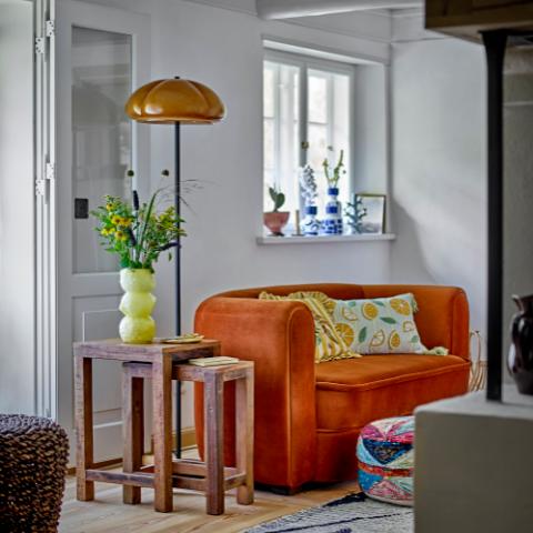 Malala Canapé, Orange, Polyester