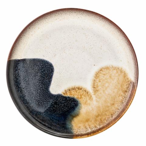 Jules Plate, Blue, Stoneware