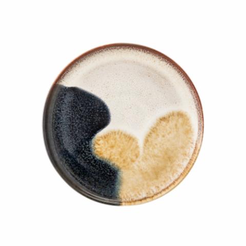 Jules Plate, Blue, Stoneware