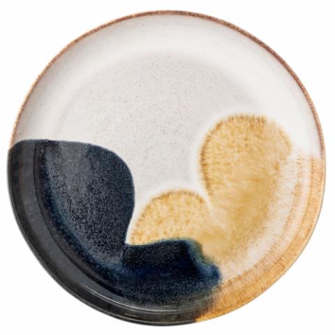 Jules Serving Plate, Blue, Stoneware