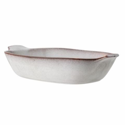 Sandrine Oven Dish , Nature, Stoneware