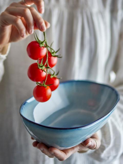 Sandrine Skål, Blå, Stentøj