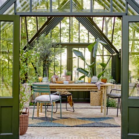 Sole Table de salle à manger, Nature, Bambou