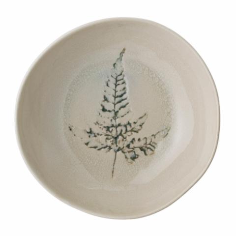 Bea Soup Plate, Nature, Stoneware