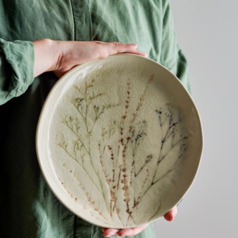 Bea Assiette, Nature, Grès