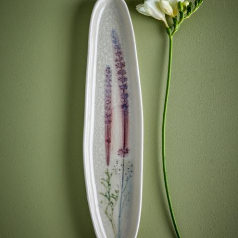 Bea Assiette de service, Nature, Grès