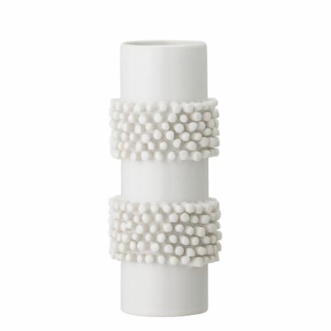 Barrit Vase, White, Stoneware