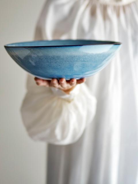 Sandrine Skål, Blå, Stentøj