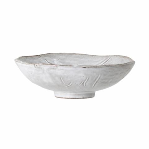 Iris Bowl, Grey, Stoneware