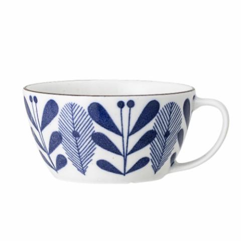 Camellia Cup, Blue, Porcelain