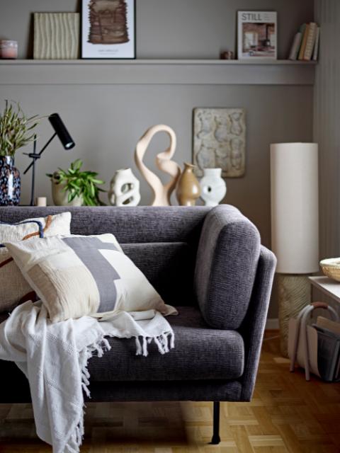 Grade Sofa, Grey, Polyester