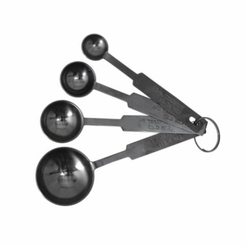 Esef Measuring Spoon, Black, Stainless Steel