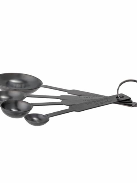 Esef Measuring Spoon, Black, Stainless Steel