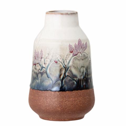 Isidro Vase, White, Stoneware